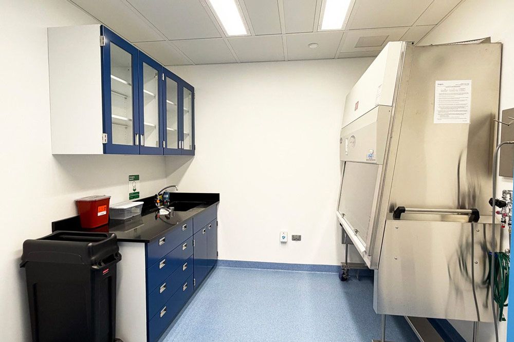 private procedure room at Binney Street