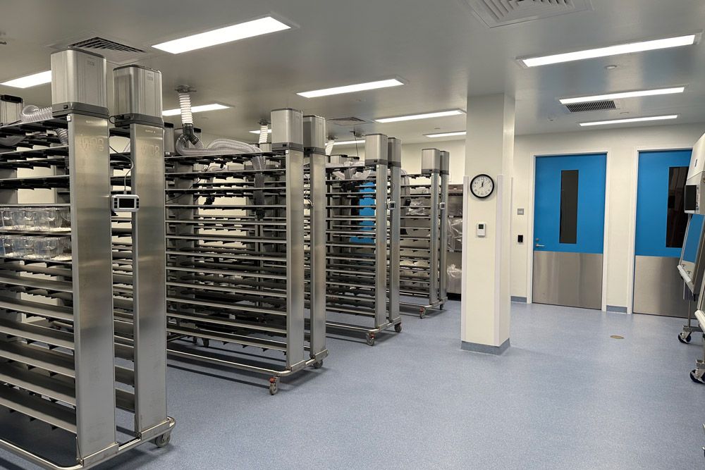 Shared holding room at Memorial Drive