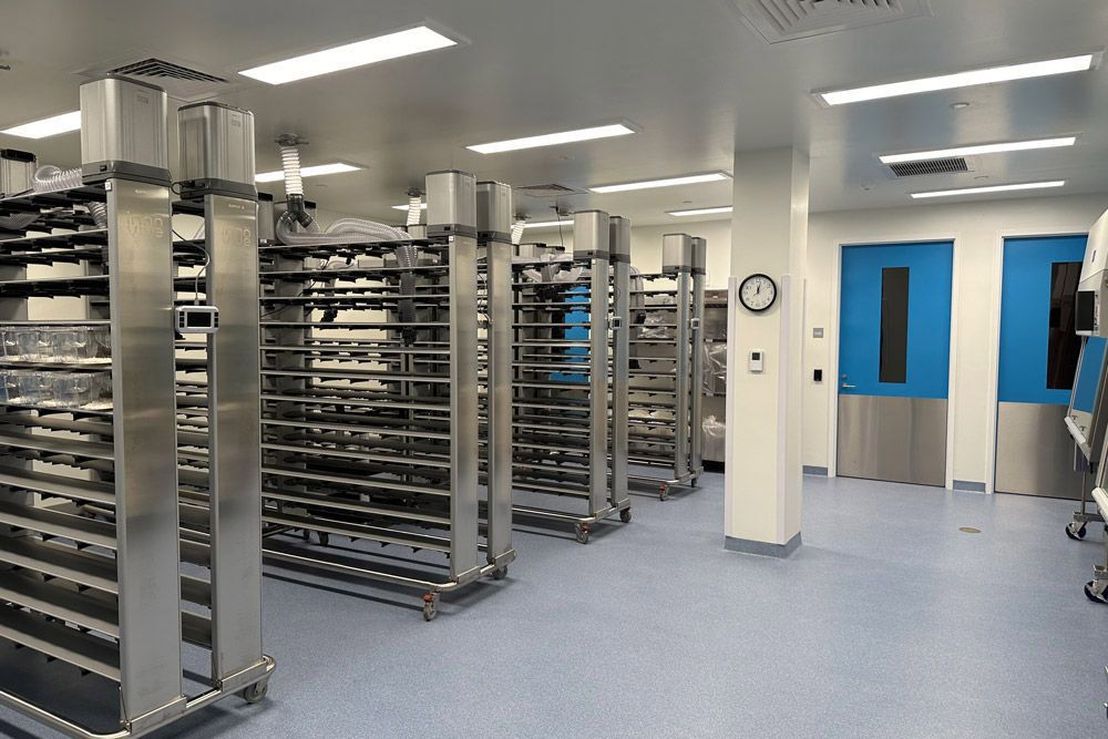 Shared holding room in Palo Alto